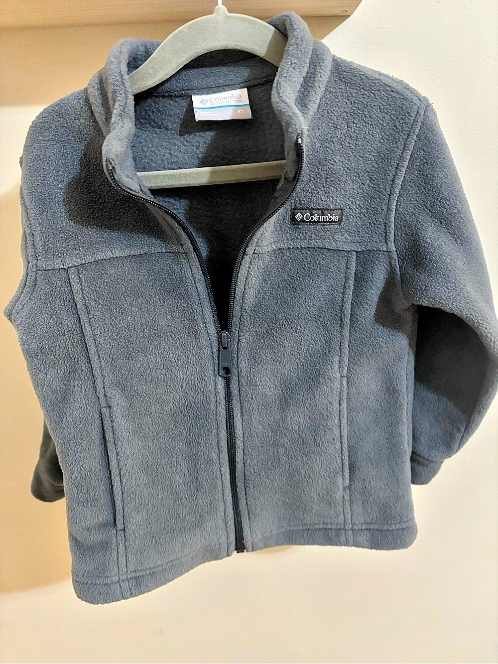 Columbia Toddler Steens Mountain II Fleece Jacket Gray 4T